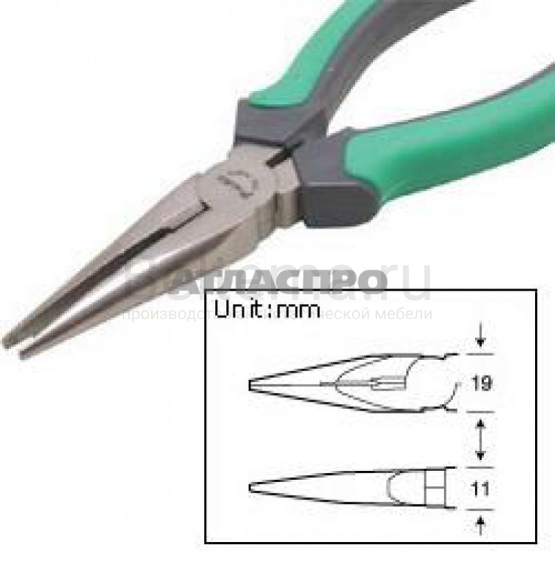 Плоскогубцы 1PK-709DS
